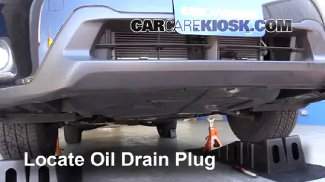 2016 Subaru Crosstrek Limited 2.0L 4 Cyl. Aceite Cambiar aceite y filtro de aceite